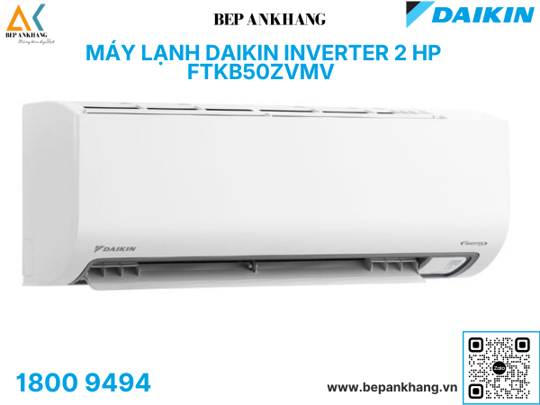 Máy lạnh Daikin Inverter 2 HP FTKB50ZVMV 